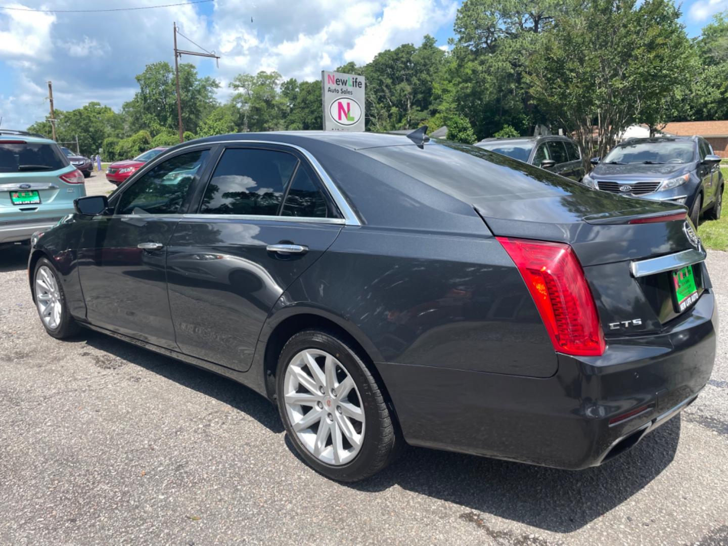 2014 GRAY CADILLAC CTS 2.0T (1G6AP5SX1E0) with an 2.0L engine, Automatic transmission, located at 5103 Dorchester Rd., Charleston, SC, 29418-5607, (843) 767-1122, 36.245171, -115.228050 - Photo#4